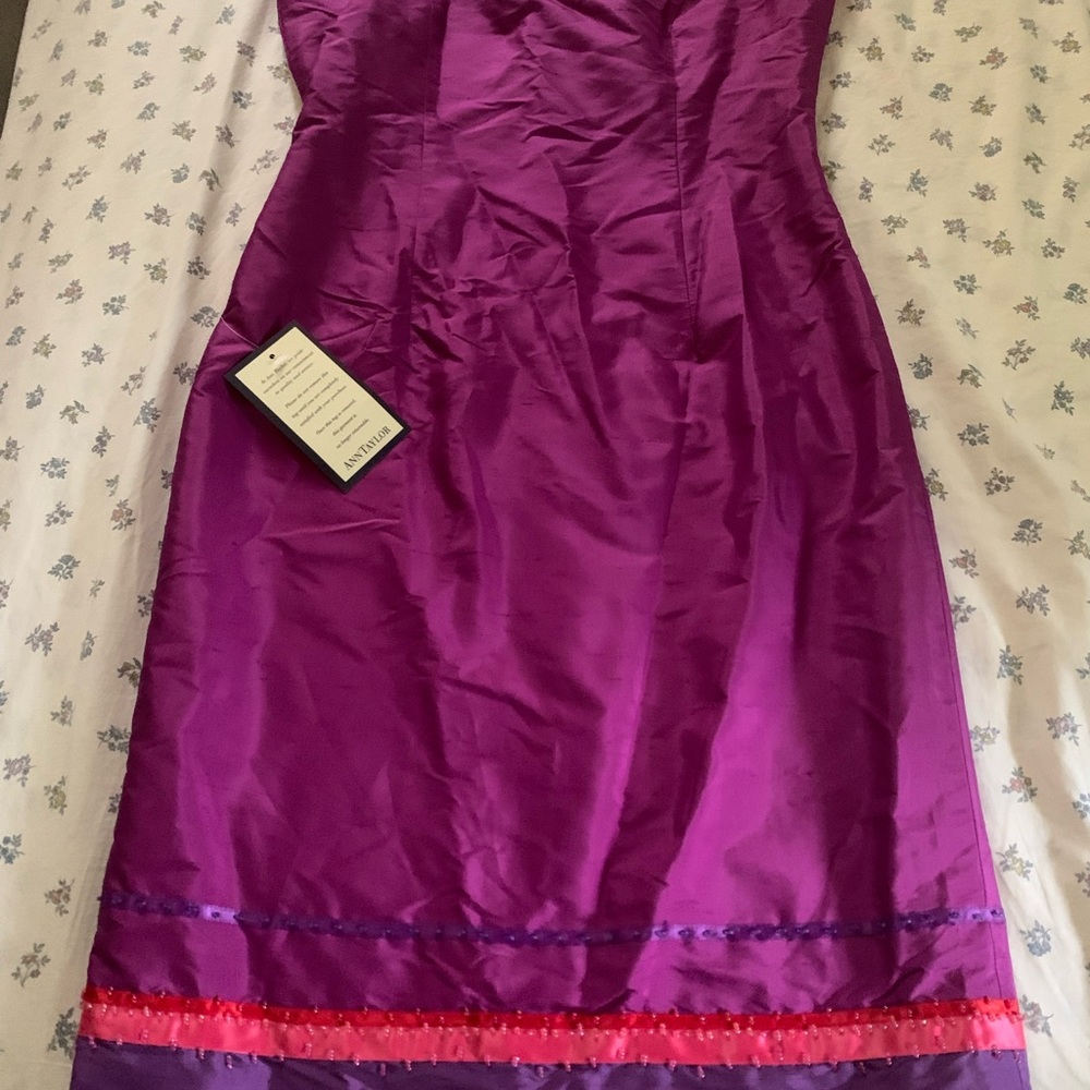 Ann Taylor Magenta Sleeveless Top